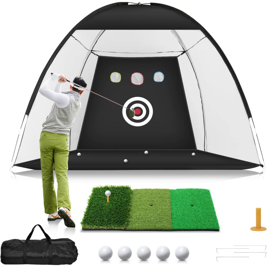 10x7-Foot Golf Practice Set: $50