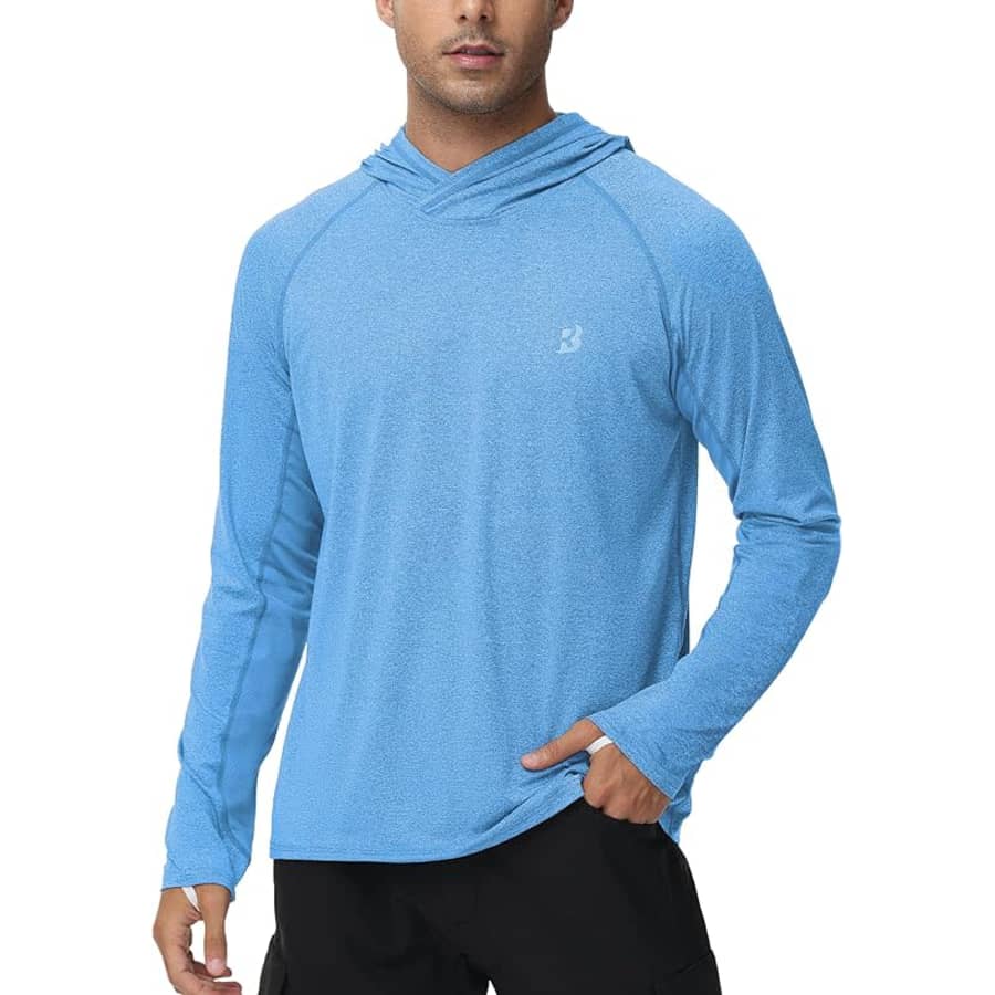 Roadbox Men's UPF 50+ Sun Hoodie: $13 Roadbox Men's UPF 50+ Sun Hoodie: $13