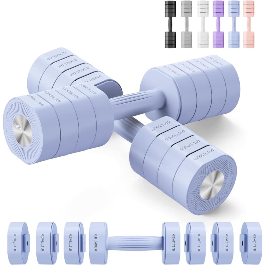 Merach Adjustable Dumbbell Set 2-Pack: $20 w/ Prime
