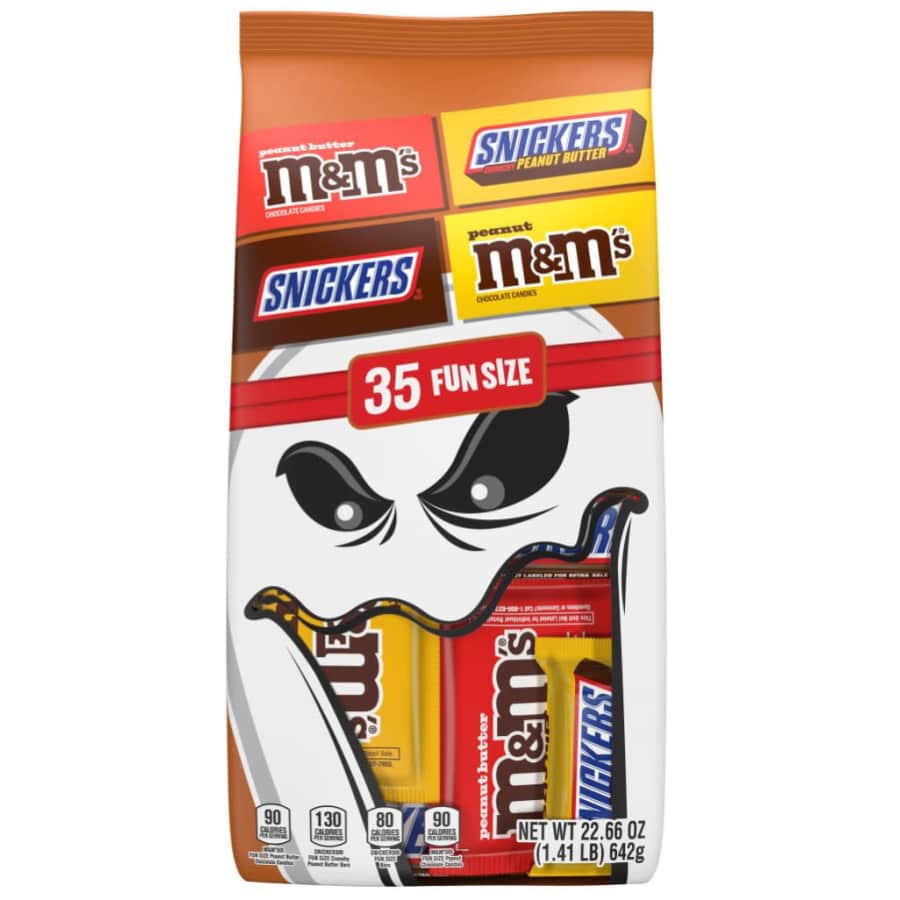 M&Ms and Snickers 35-Piece Candy Bag: $6.53 via Sub & Save M&Ms and Snickers 35-Piece Candy Bag: $6.53 via Sub & Save