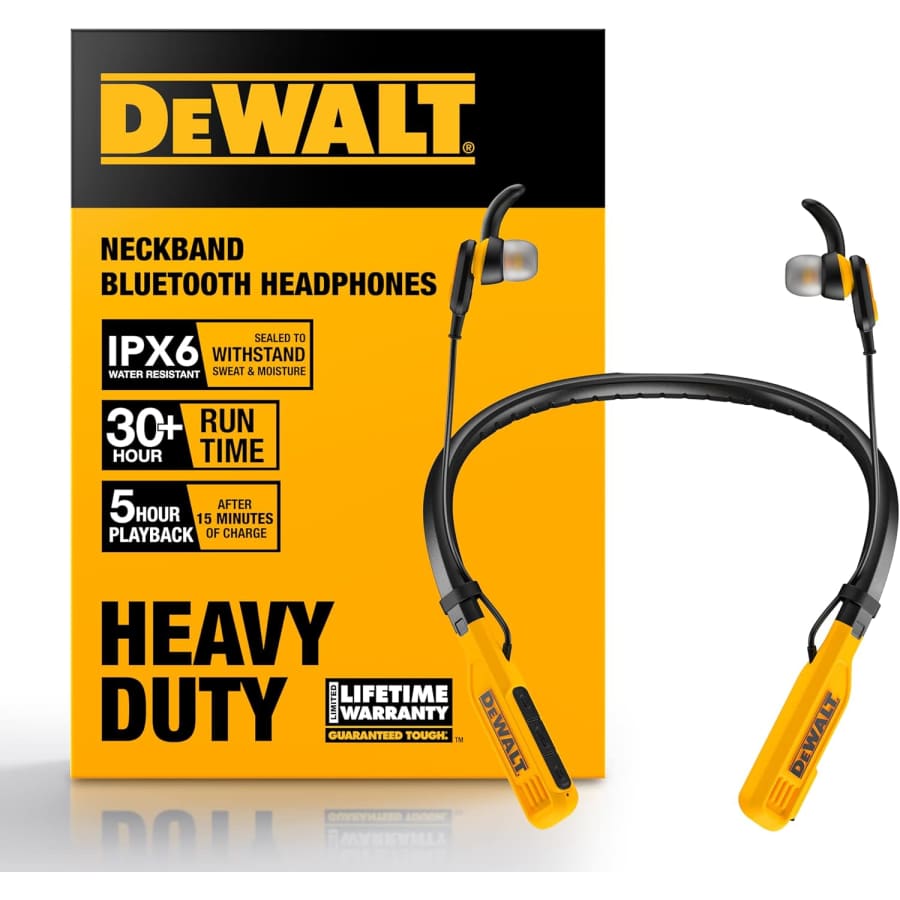 DeWalt Jobsite Pro Wireless Earphones: $47