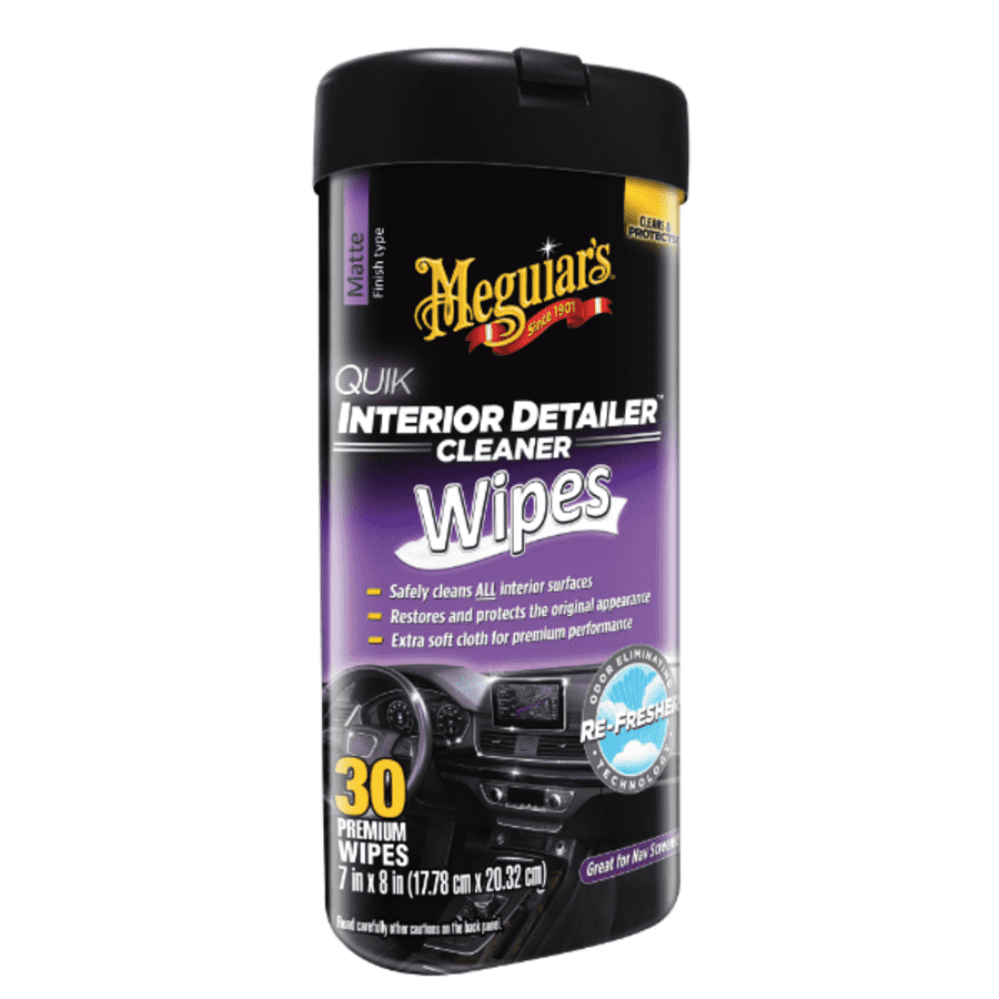 Meguiar's 30-Count Quik Interior Detailer Cleaner Wipes: $6.12 Meguiar's 30-Count Quik Interior Detailer Cleaner Wipes: $6.12