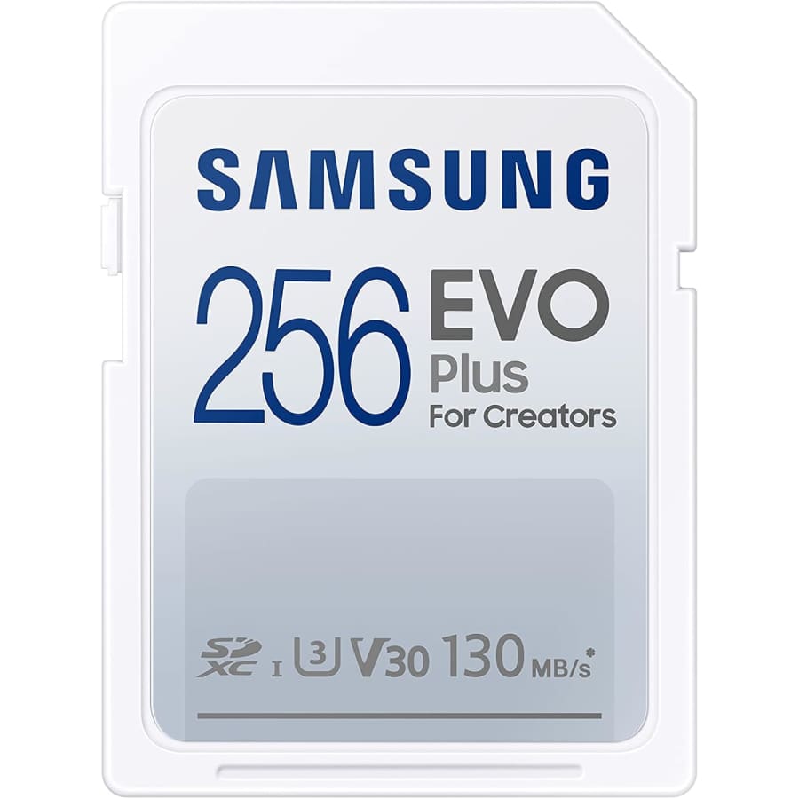 Samsung EVO Plus 256GB SDXC Card: $16