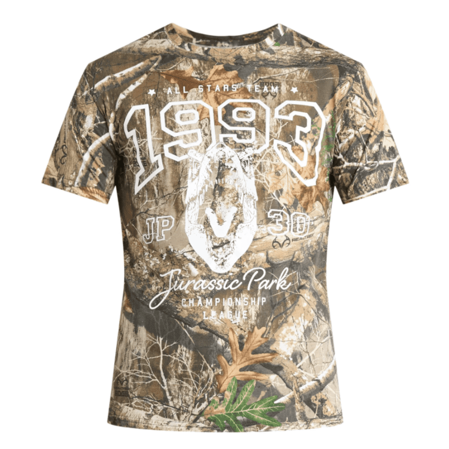 Jurassic Park Realtree Men's Graphic T-Shirt: $6.91 Jurassic Park Realtree Men's Graphic T-Shirt: $6.91