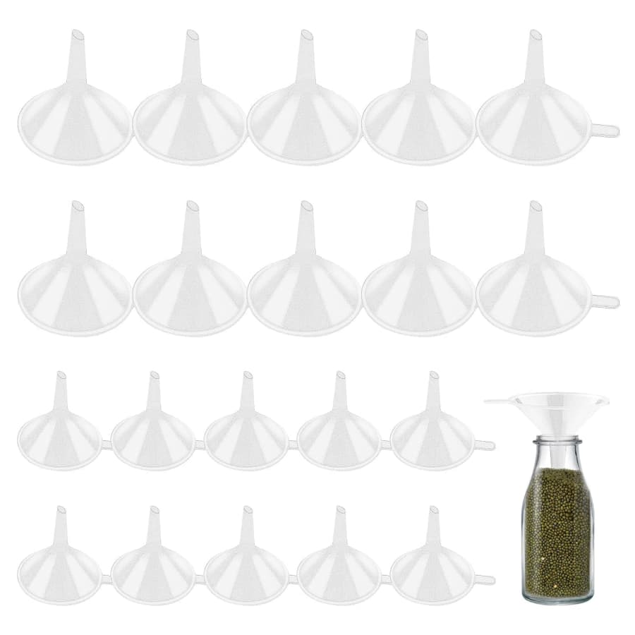 Mini Clear Small Funnel 20-Pack: $3.39