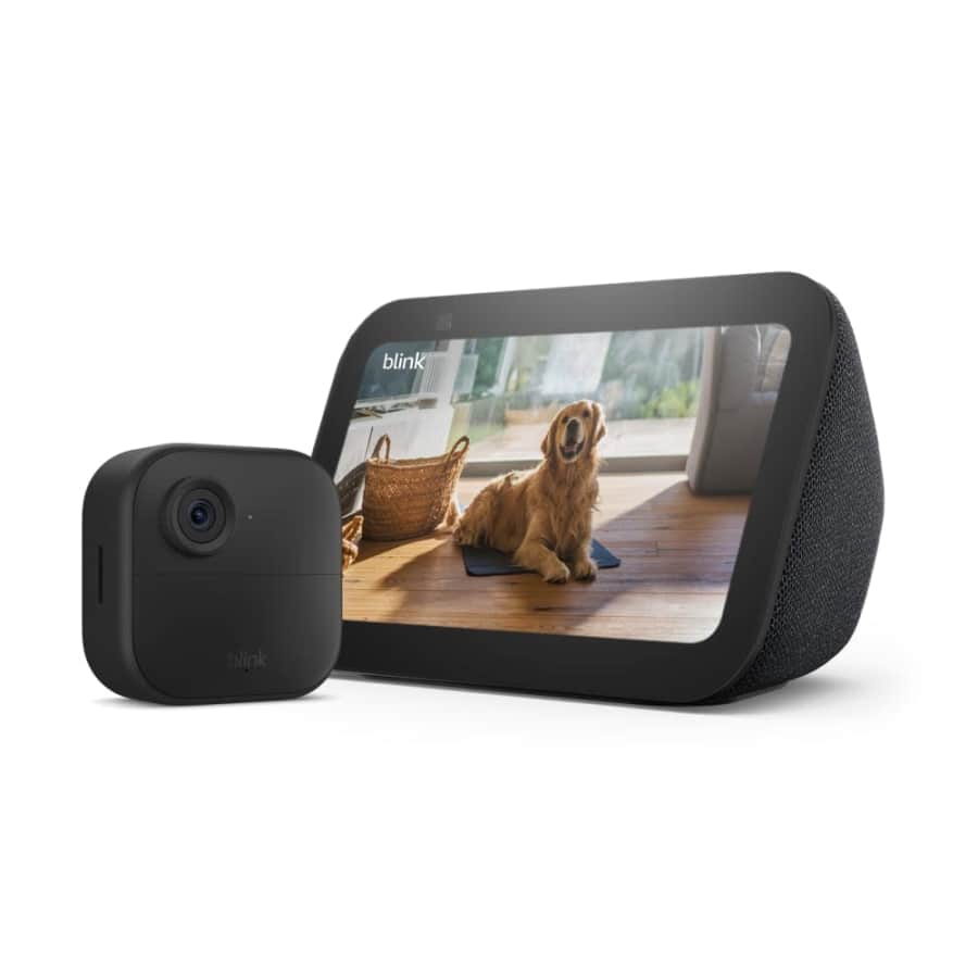Blink Outdoor 4 One-Camera System + Amazon Echo Show 5: $60