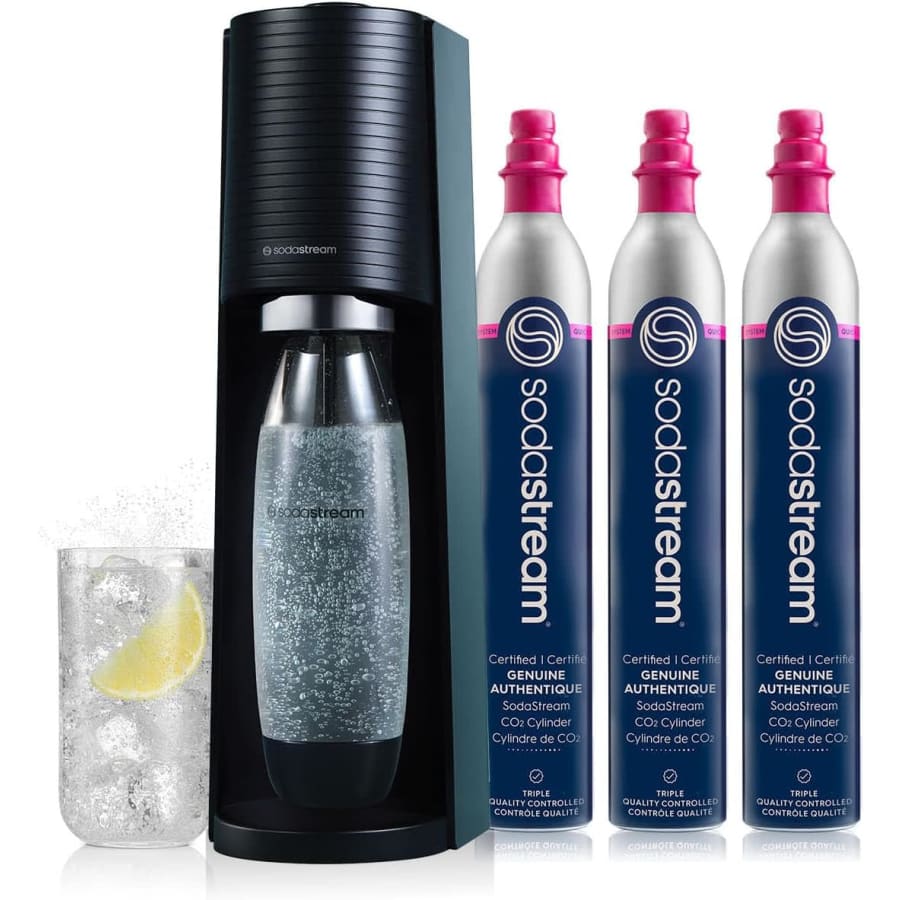 SodaStream Terra Sparkling Water Maker Bundle: $90 SodaStream Terra Sparkling Water Maker Bundle: $90