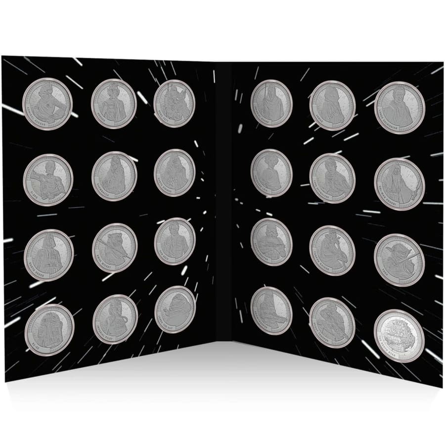 Star Wars Limited Edition Collectible Coins 24ct: $35