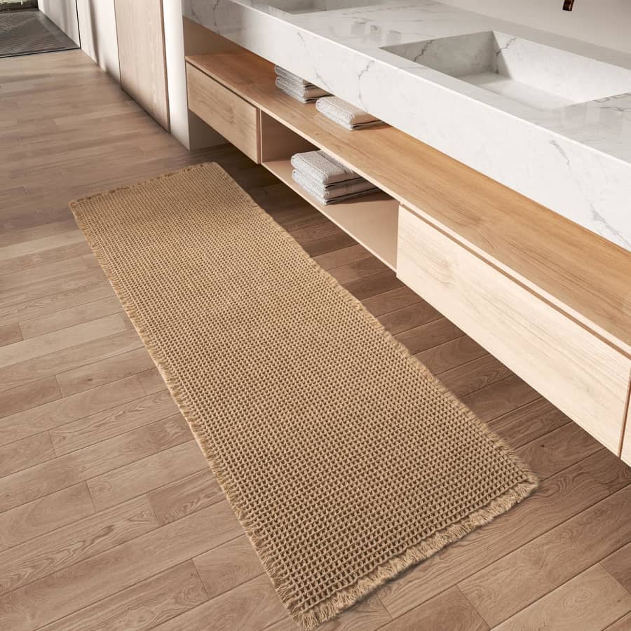 2x6-Foot Waffle Runner Rug: $30 2x6-Foot Waffle Runner Rug: $30