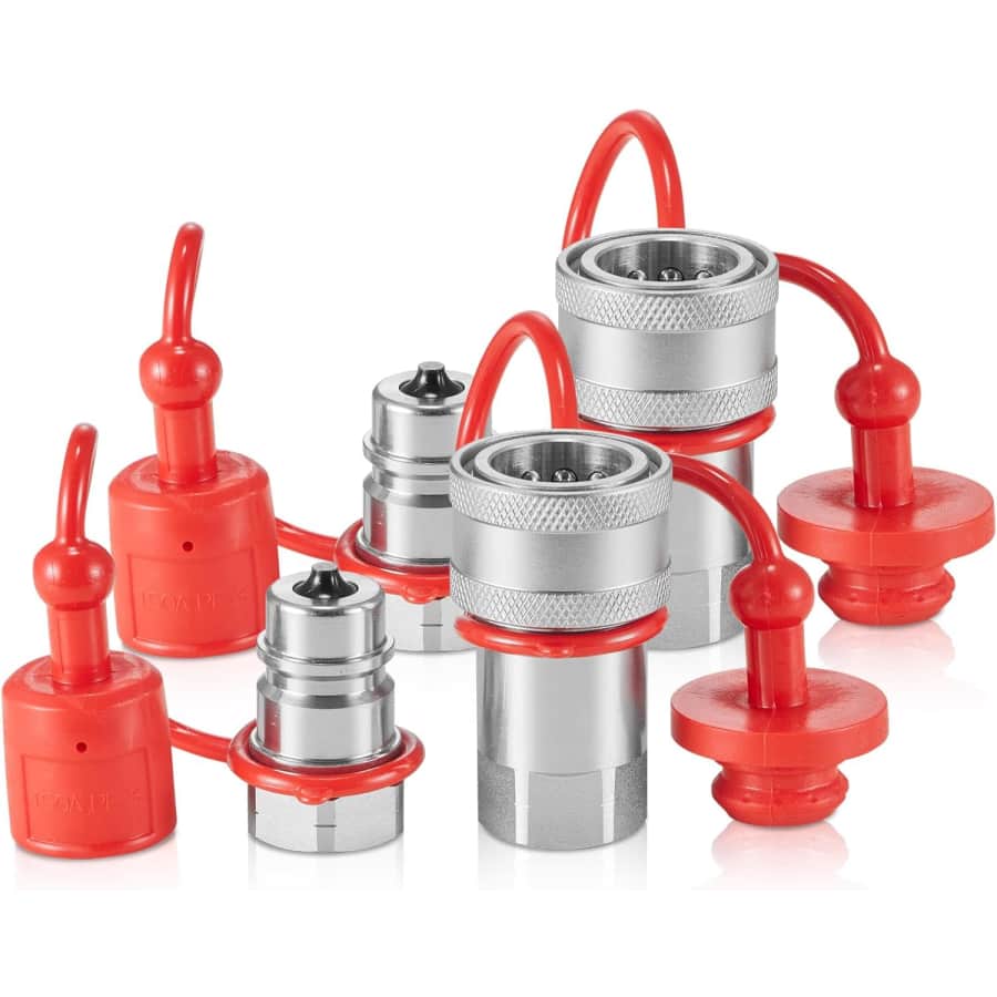 VEVOR 1/2" Couplers 4-Pack: $16