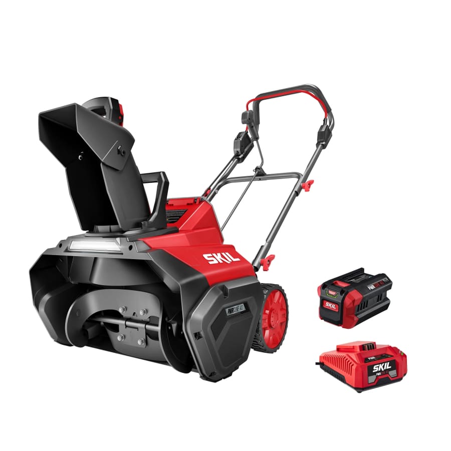 Skil 40V Brushless 20'' Single-Stage Snow Blower Kit: $198 Skil 40V Brushless 20'' Single-Stage Snow Blower Kit: $198