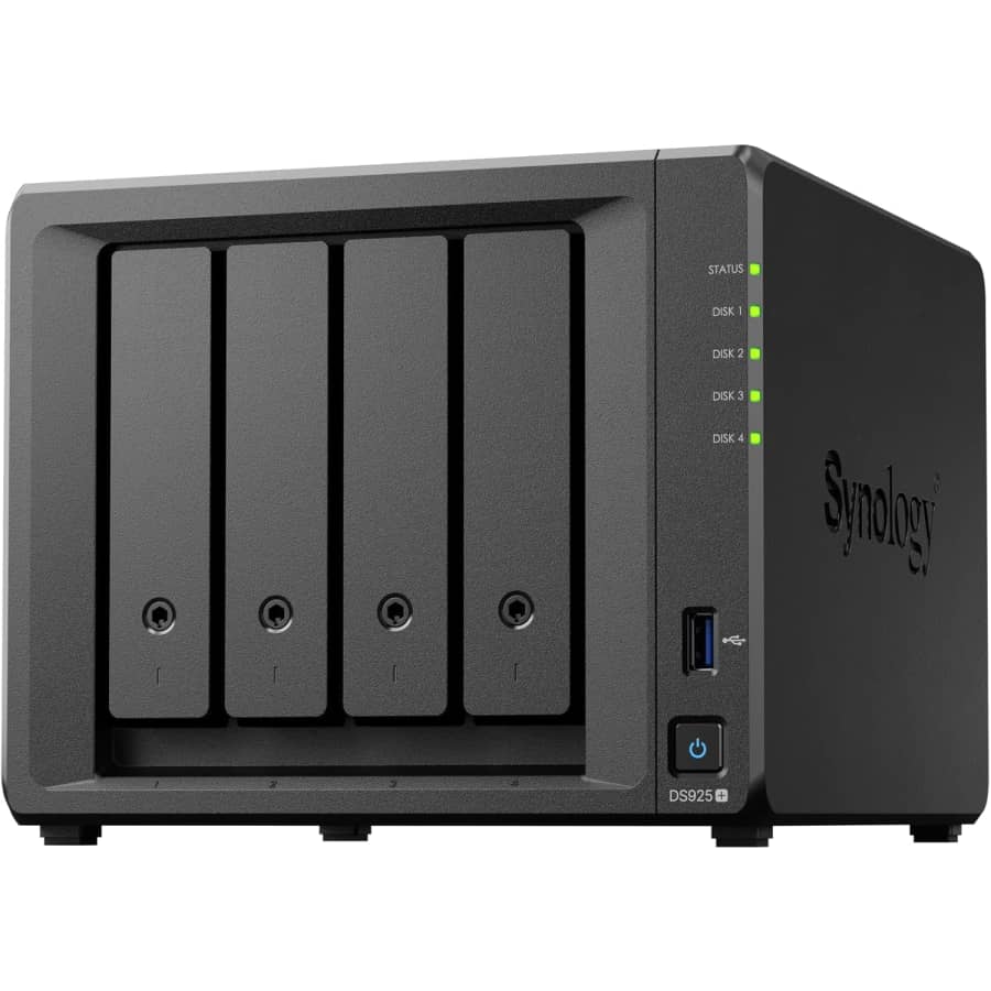 Synology DS925+ 4-Bay DiskStation: $511.99