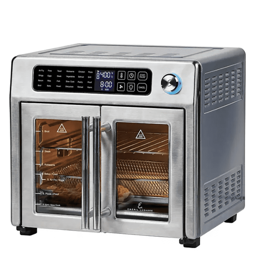 Emeril Lagasse Stainless Steel 10-in-1 French Door AirFryer 360: $140 for members Emeril Lagasse Stainless Steel 10-in-1 French Door AirFryer 360: $140 for members