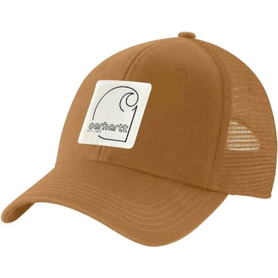 Carhartt Canvas Mesh-Back Outlast Patch Cap: $12