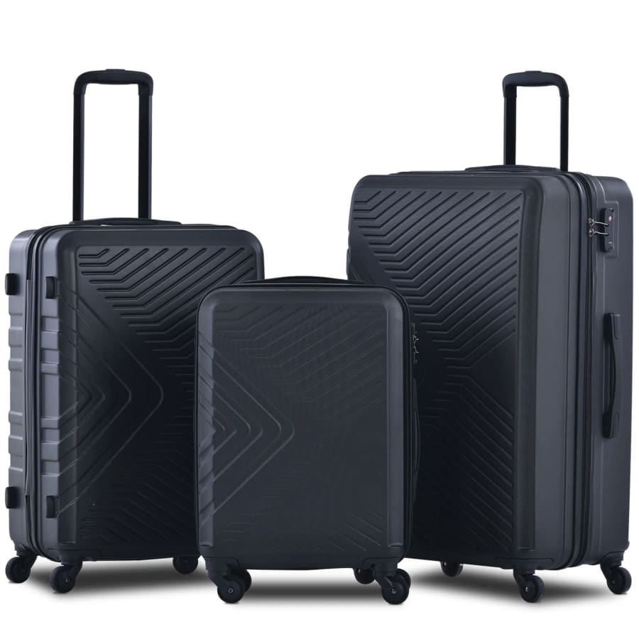 Travelhouse 3-Piece Hardshell Luggage Set: $85 Travelhouse 3-Piece Hardshell Luggage Set: $85