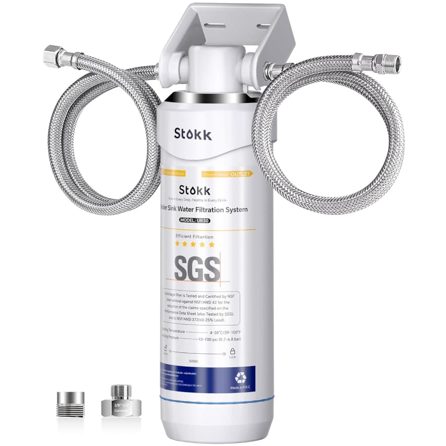 Stokk UR30 Under Sink Water Filter: $23 Stokk UR30 Under Sink Water Filter: $23