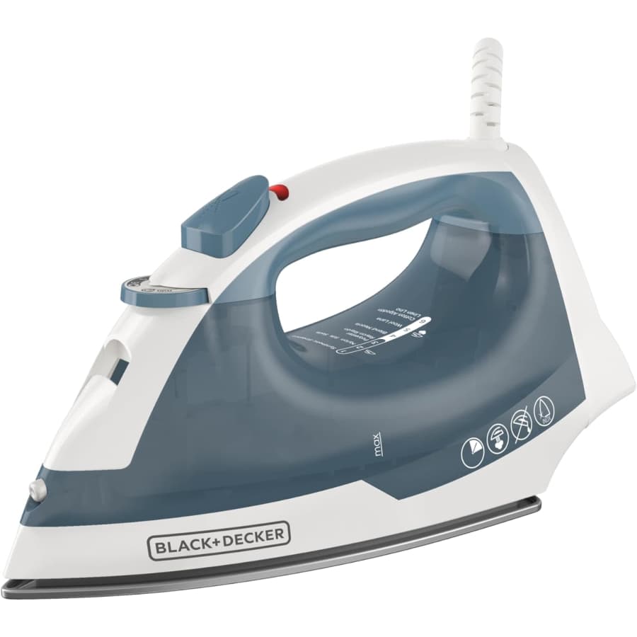Black+Decker Black + Decker Easy Steam Compact Iron: $17 w/ Prime