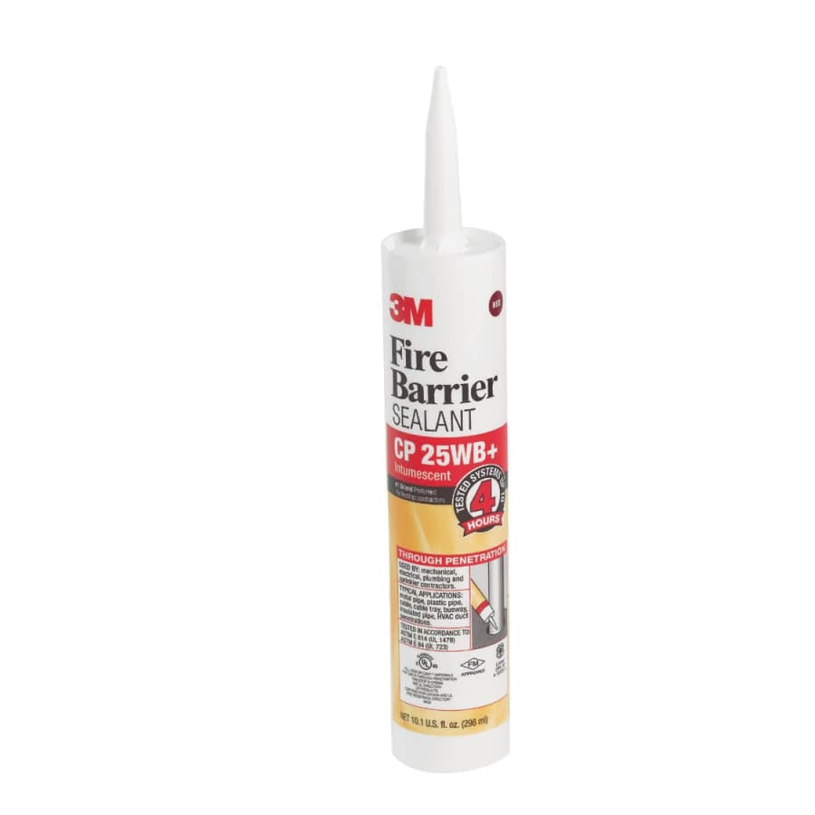3M Fire Barrier Sealant 10.1-oz: $11 3M Fire Barrier Sealant 10.1-oz: $11