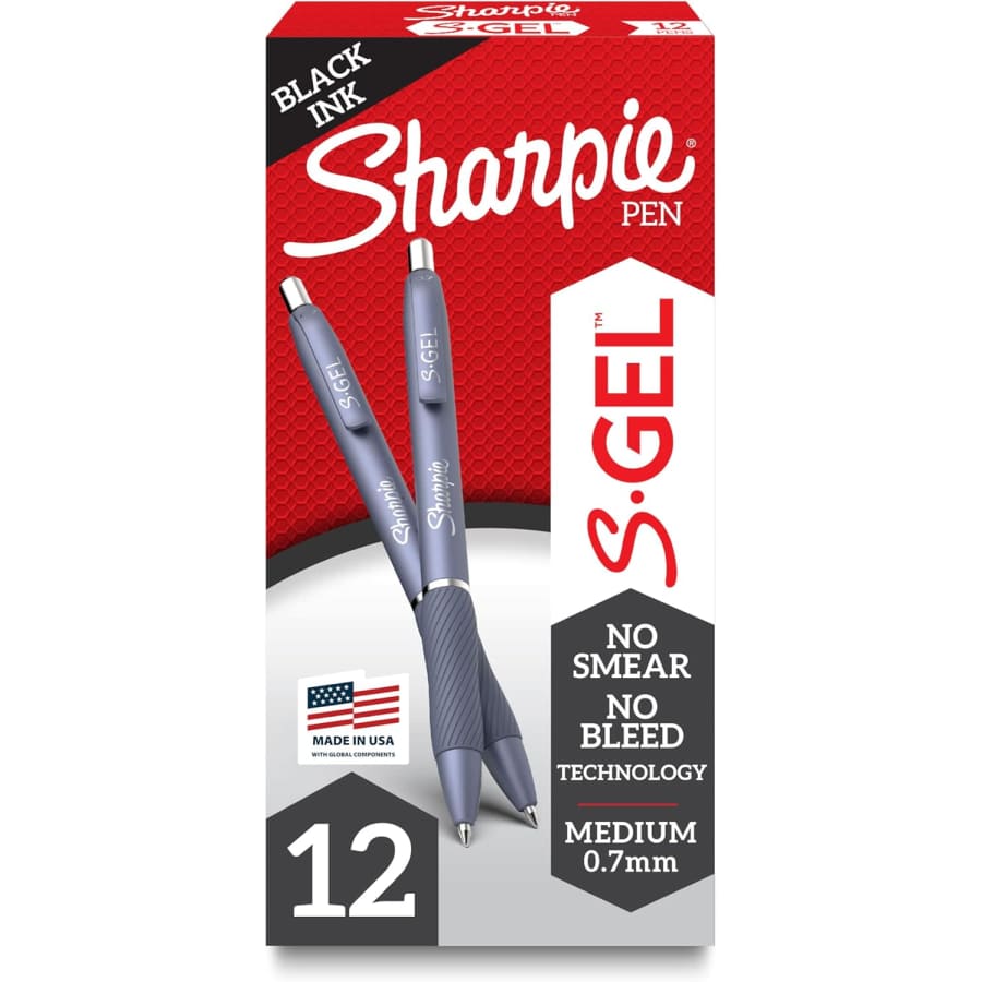 Sharpie 12-Count Medium Point S-Gel Gel Pens: $8.84 w/ Subscribe & Save Sharpie 12-Count Medium Point S-Gel Gel Pens: $8.84 w/ Subscribe & Save