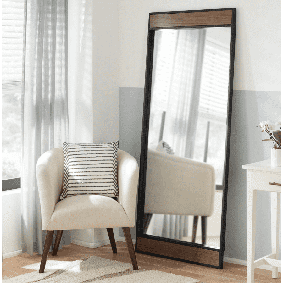 Home Decorators Collection Oversized Modern Floor Mirror: $85 Home Decorators Collection Oversized Modern Floor Mirror: $85