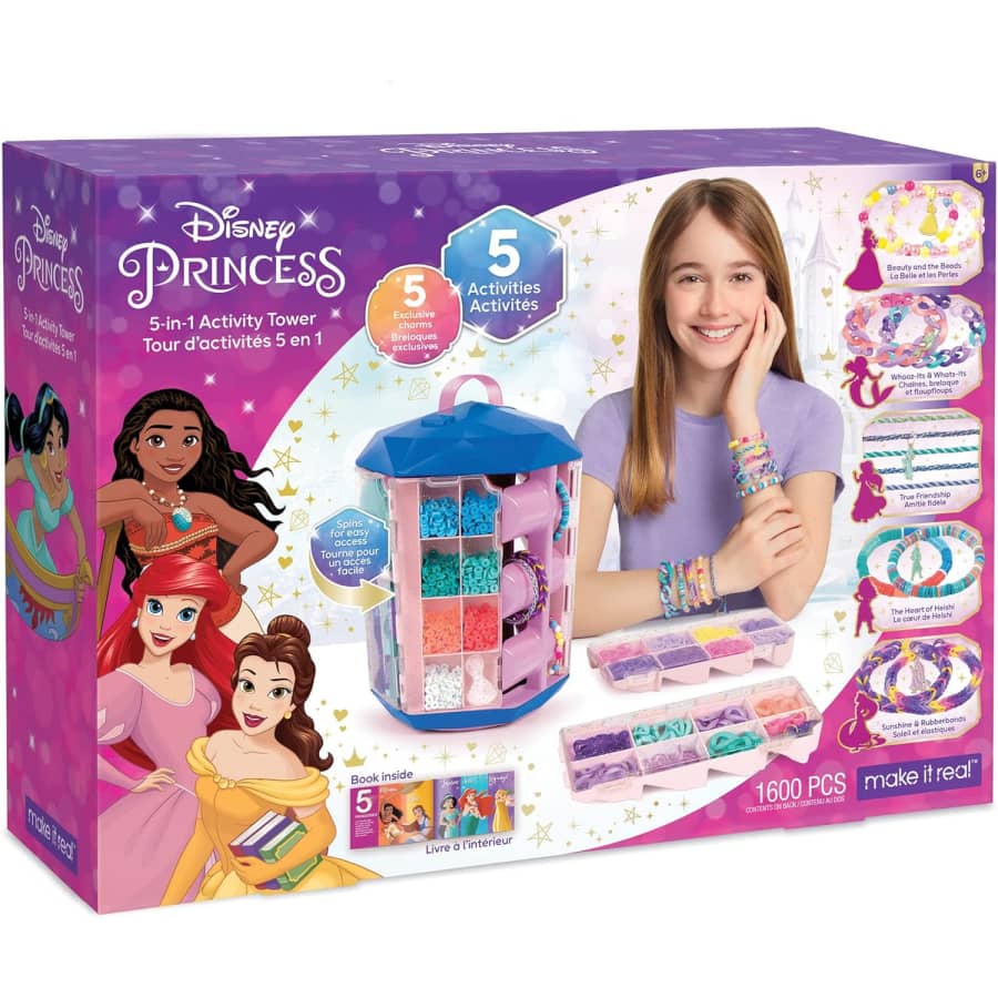 Disney Princess: 5-In-1 Activity Tower: $16.95