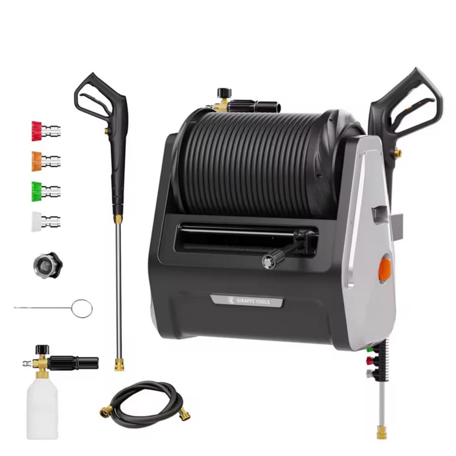 Giraffe Tools Grandfalls Wall Mount Pressure Washer Plus: $233 Giraffe Tools Grandfalls Wall Mount Pressure Washer Plus: $233