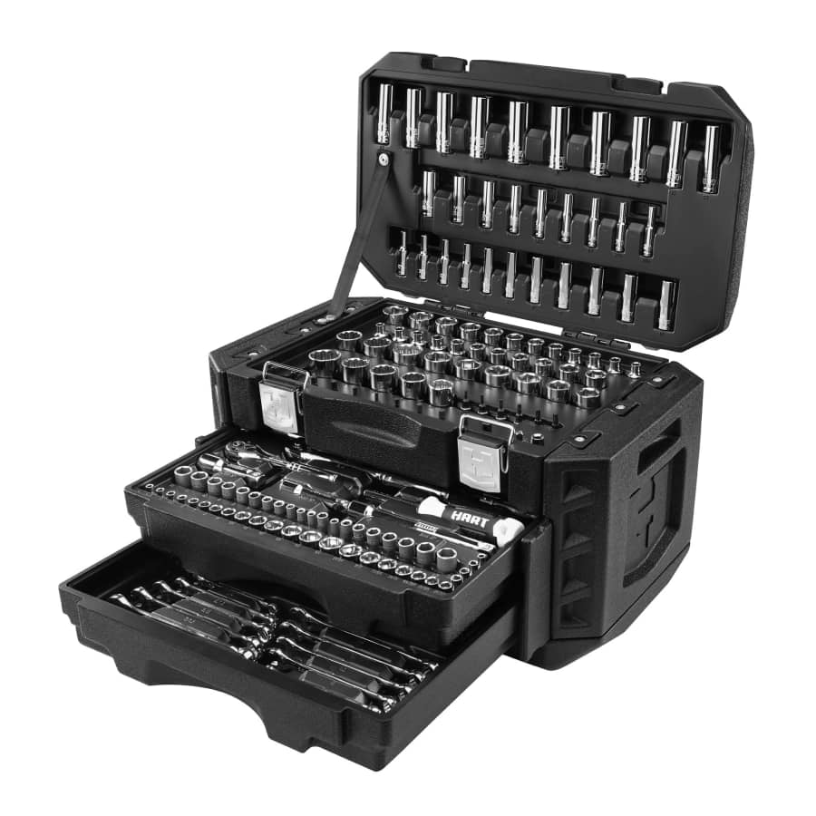 Hart 300-Piece Mechanics Tool Set: $98 Hart 300-Piece Mechanics Tool Set: $98