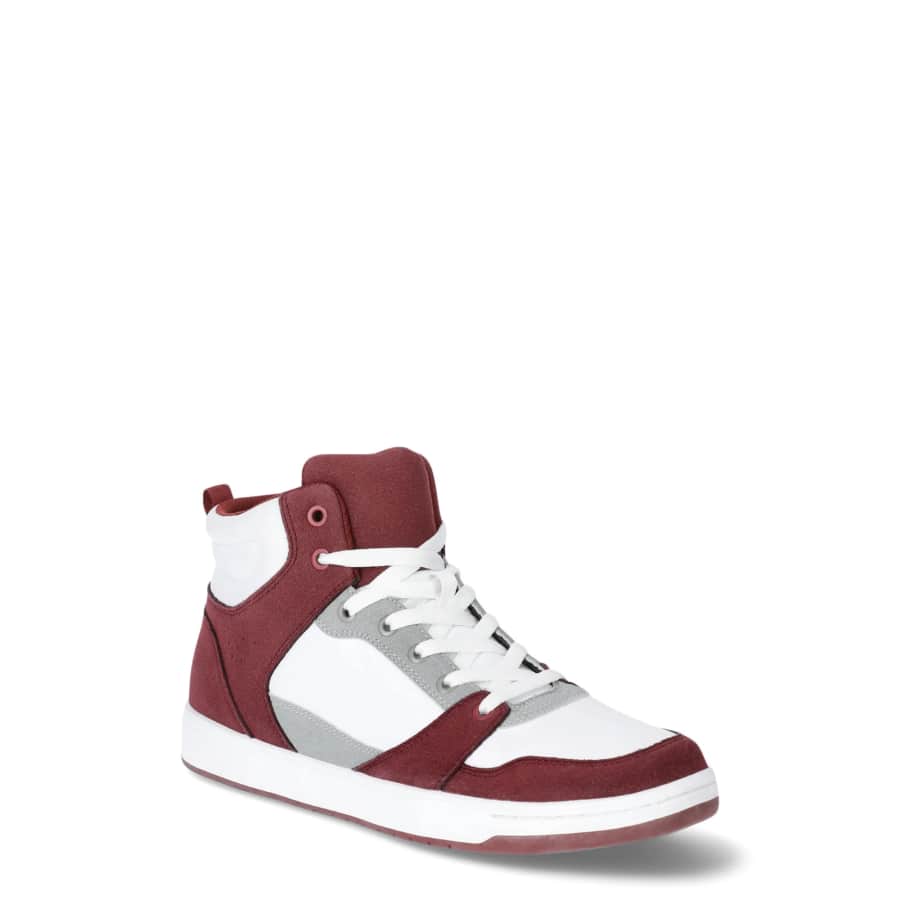 No Boundaries Men's Classic Skate Mid Sneakers: $15.99