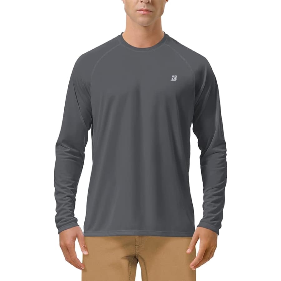 Roadbox Men's UPF 50+ Rash Guard: $9.39