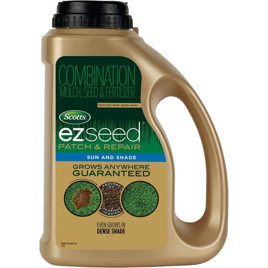 Scotts 3.75-lbs. EZ Seed Patch & Repair for Sun & Shade: $17 Scotts 3.75-lbs. EZ Seed Patch & Repair for Sun & Shade: $17