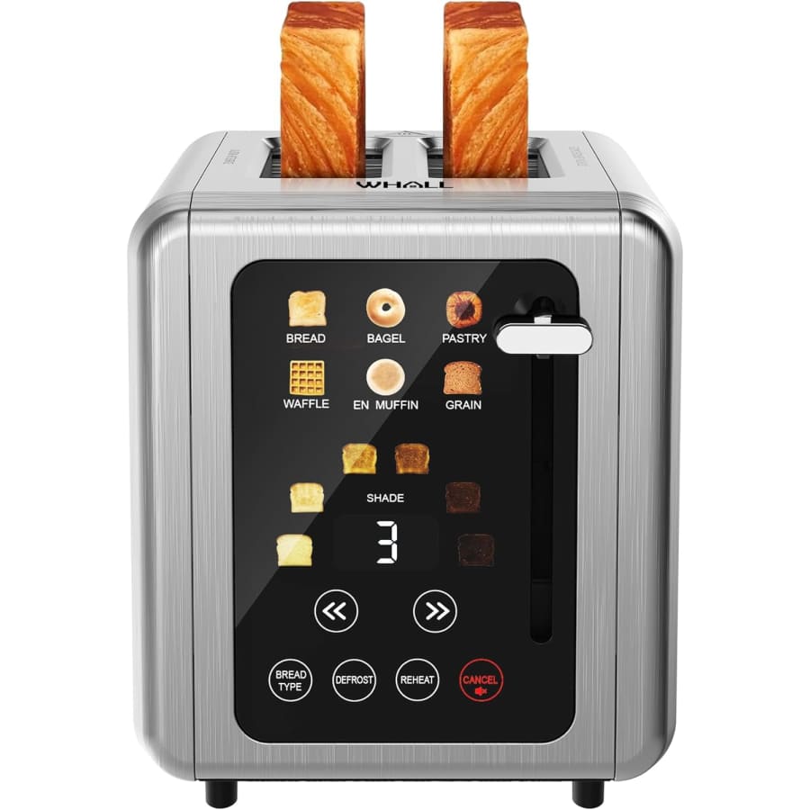 Whall 2-Slice Touch Screen Toaster: $49.99 Whall 2-Slice Touch Screen Toaster: $49.99