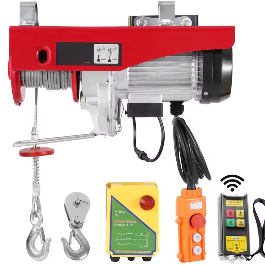 SucceBuy 2,200-lb. Electric Lift Crane Hoist: $130.72
