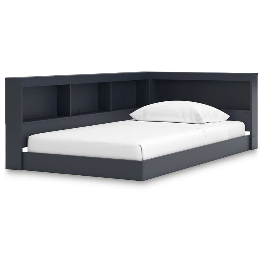 Loon Peak Teddy Bed w/ Bookcase & USB Charging: Twin for $238, Full for $260