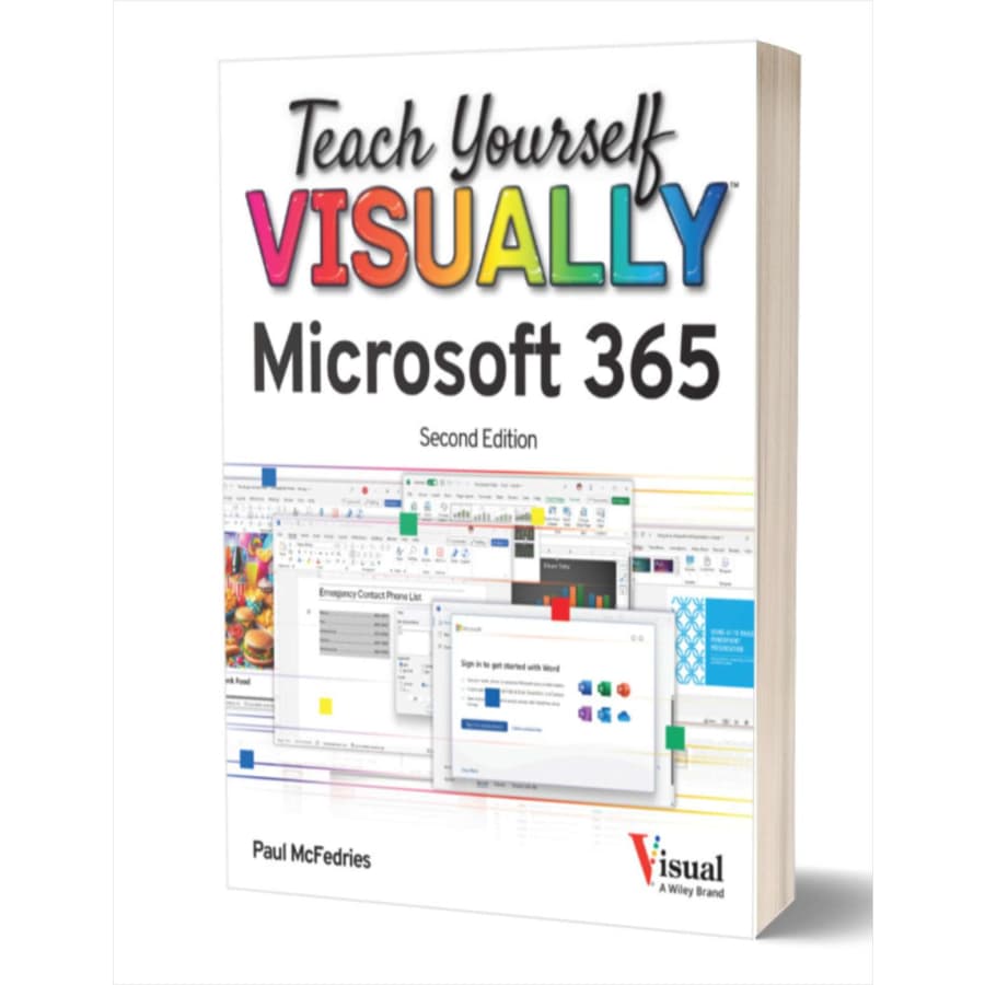 "Teach Yourself VISUALLY Microsoft 365, 2nd Edition" eBook: Free