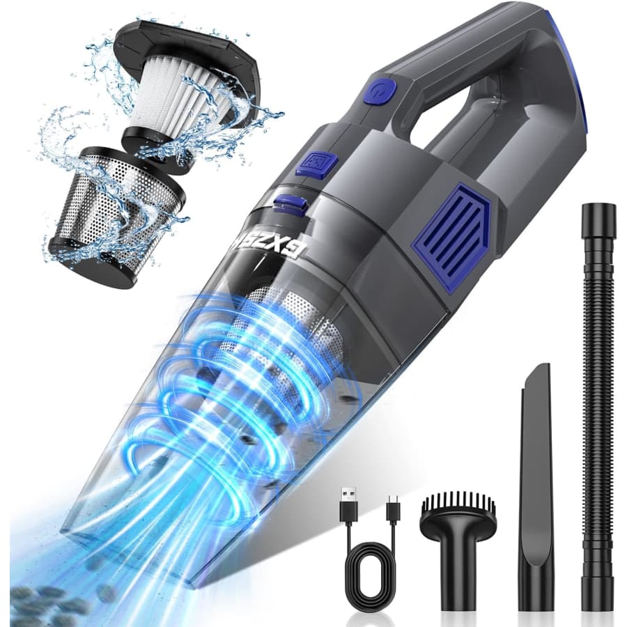 Gxzsk 15,000PA Handheld Cordless Vacuum Cleaner: $15.99