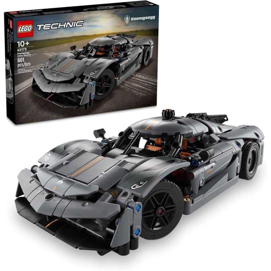 LEGO Technic Koenigsegg Jesko Absolut Grey Hypercar: $40 LEGO Technic Koenigsegg Jesko Absolut Grey Hypercar: $40