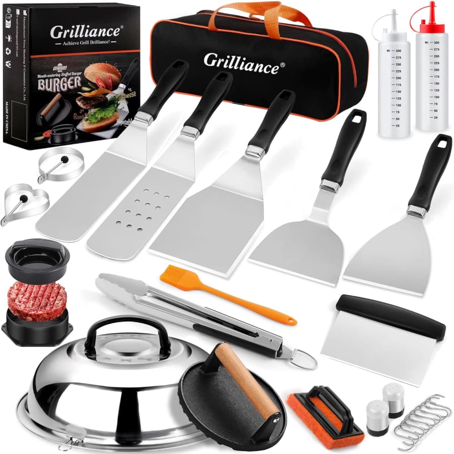 27-Piece Griddle Accessories Kit: $28 27-Piece Griddle Accessories Kit: $28