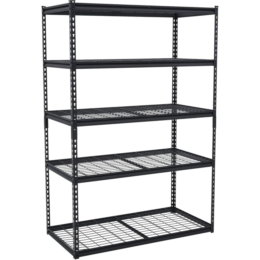 48" x 72" Heavy Duty Garage Shelving Unit: $67