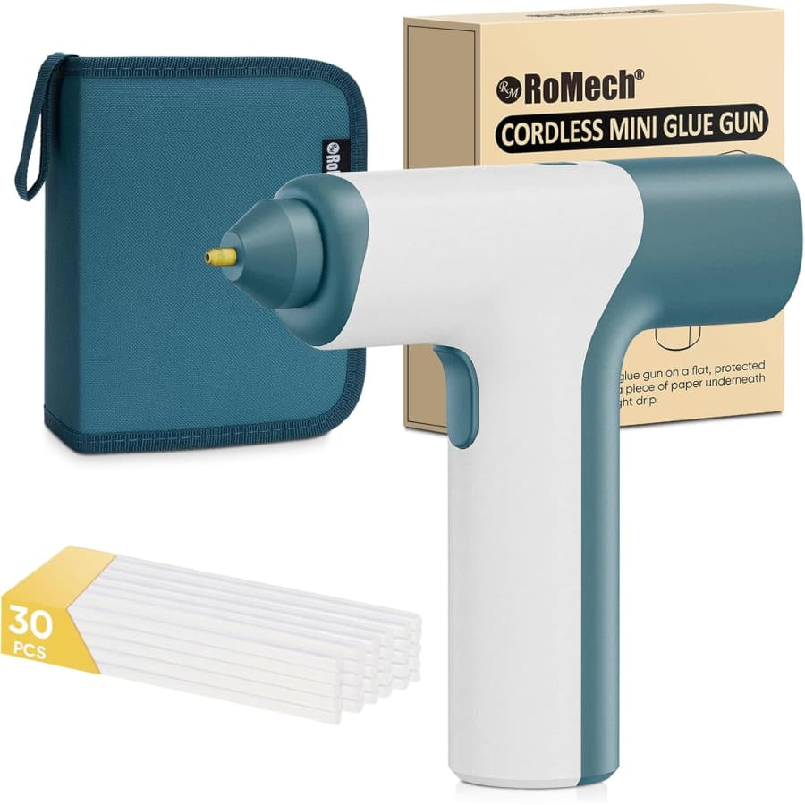 Romech Cordless Hot Glue Gun Kit: From $20 Romech Cordless Hot Glue Gun Kit: From $20