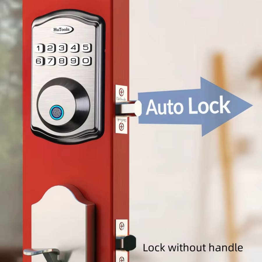 Fingerprint Smart Door Lock: $22