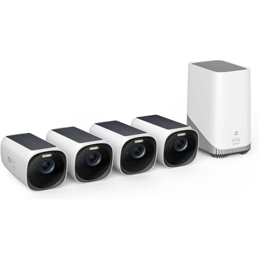 eufy eufyCam S330 4-Cam Kit: $380