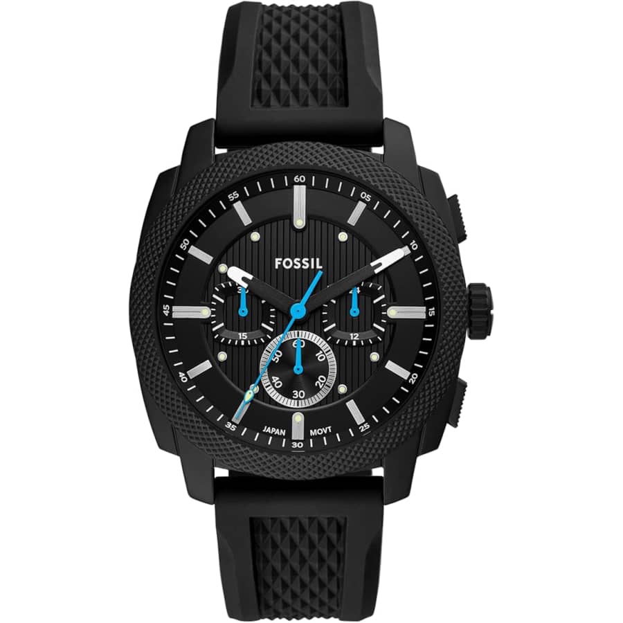 Fossil Men's Machine Chronograph Stainless Steel Watch: $102
