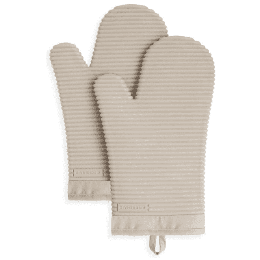 KitchenAid Ribbed Soft Silicone Oven Mitt Set: $14 KitchenAid Ribbed Soft Silicone Oven Mitt Set: $14