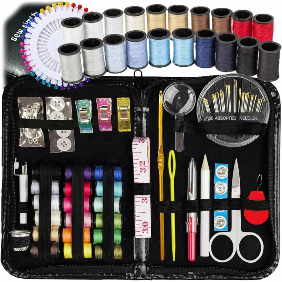 142-Piece Sewing Kit: $5.44 w/ Prime