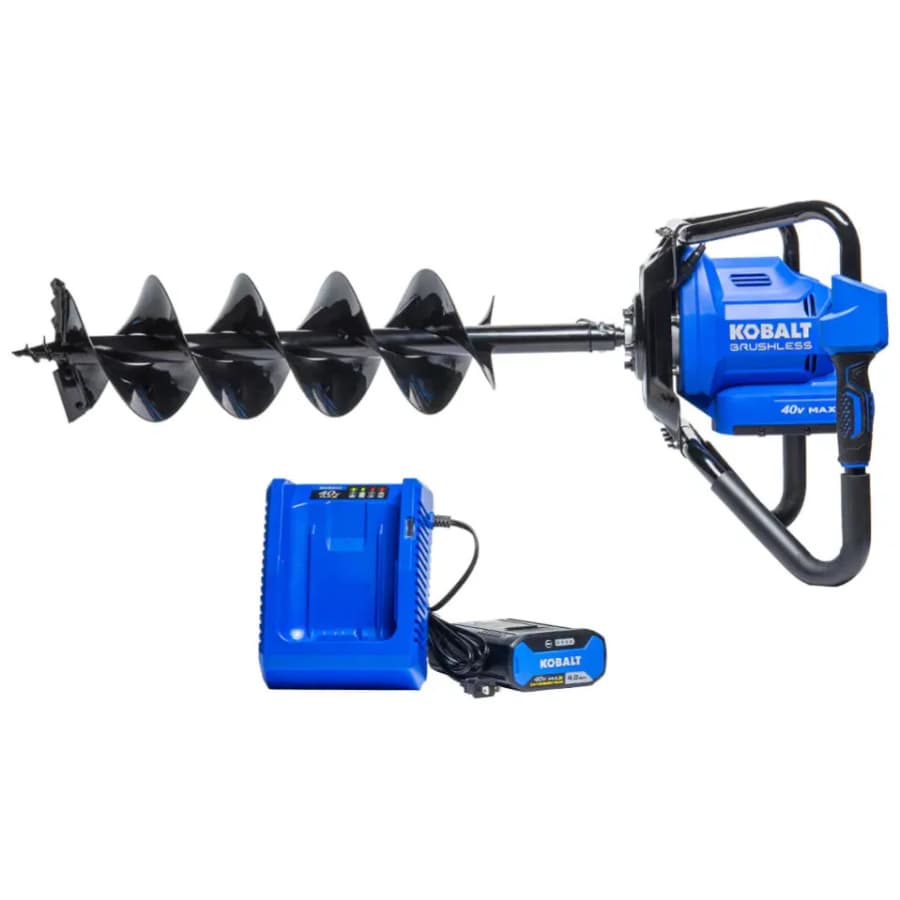 Kobalt 1-Man 40V Auger Powerhead w/ 8" Bit: $299