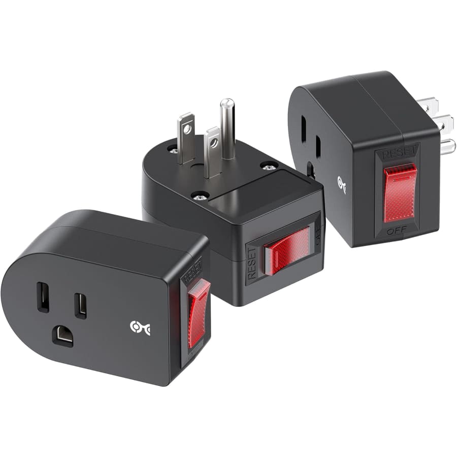 Cable Matters 3-Pack Outlet w/ On/Off Switch: $7.99