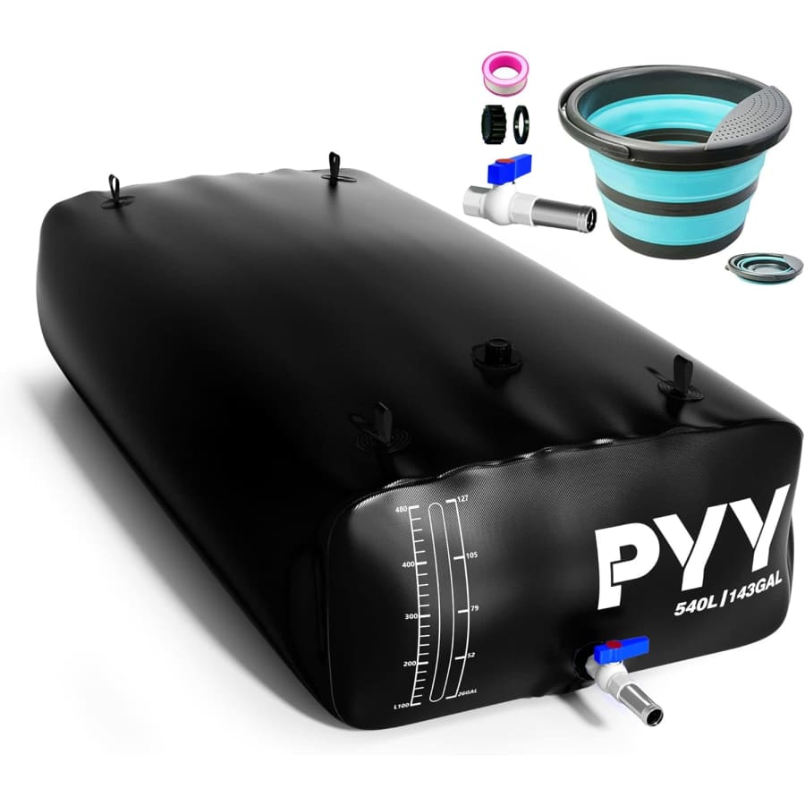 PYY Portable 143-Gallon Water Bladder: $40
