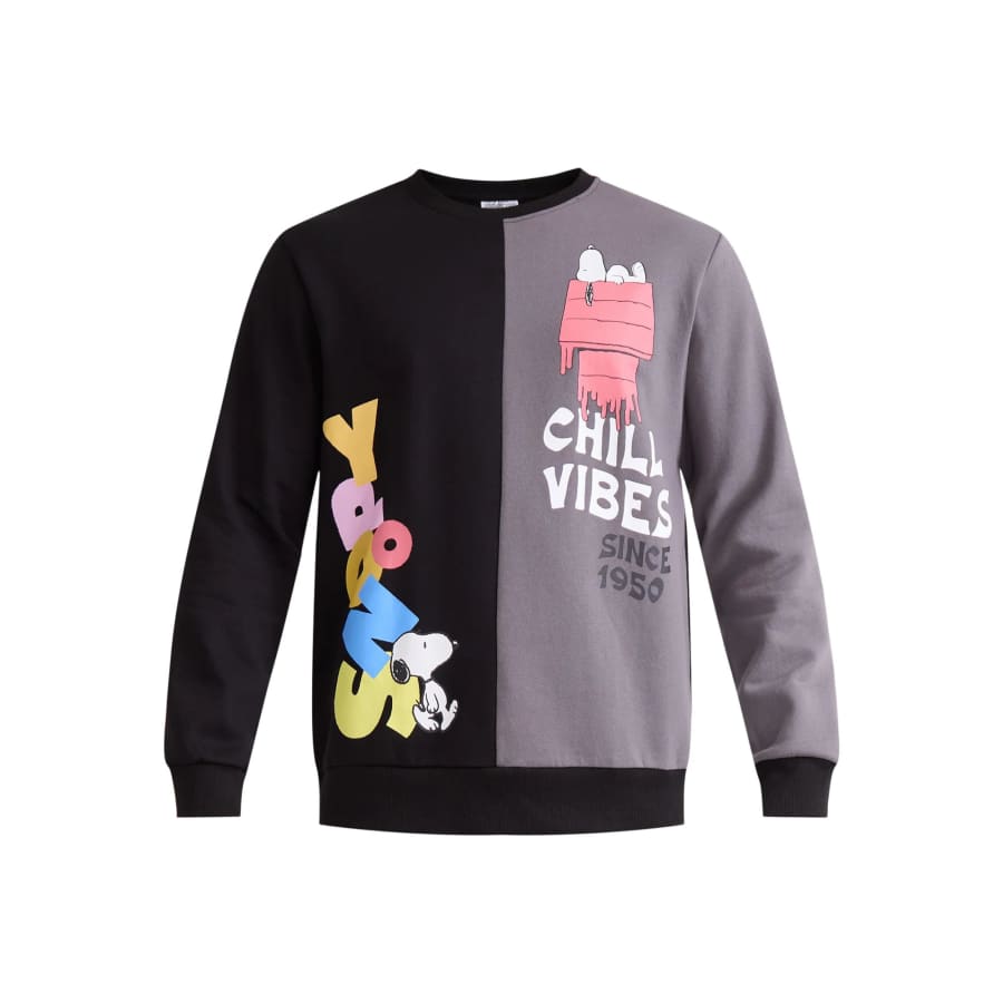 Peanuts Men's Chill Vibes Sweatshirt: $19.98