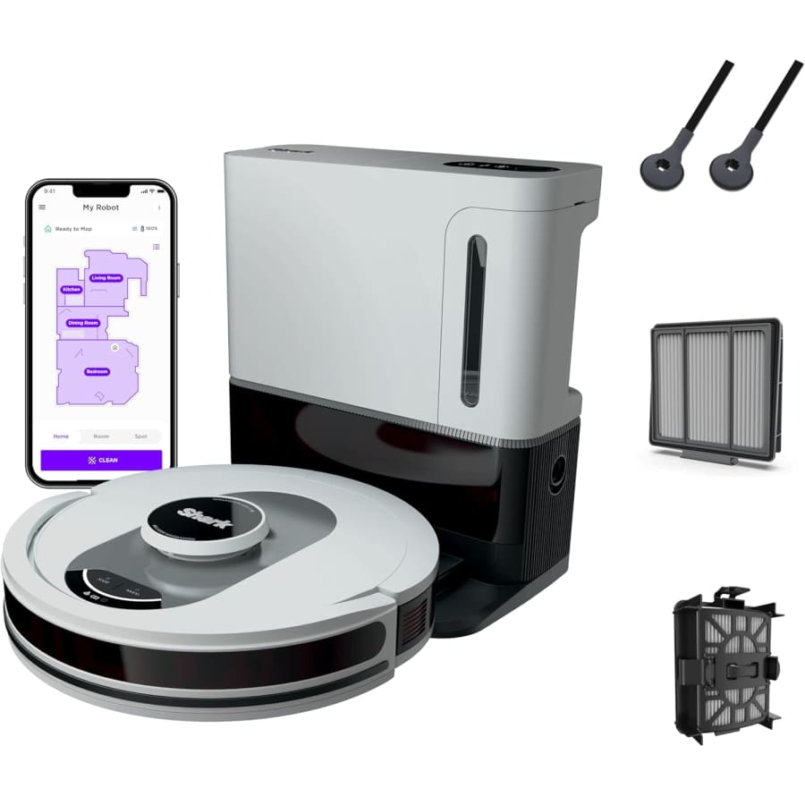 Shark AI Ultra Robot Vacuum w/ Self-Emptying Base: $279