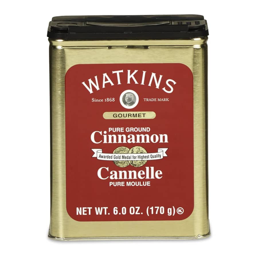 Watkins Pure Ground Cinnamon 6-oz. Gourmet Spice Tin: $7.48 via Sub & Save Watkins Pure Ground Cinnamon 6-oz. Gourmet Spice Tin: $7.48 via Sub & Save